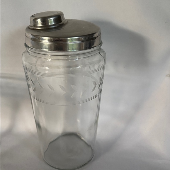 VINTAGE 1950’s SET OF 6 LIQUOR- CORDIAL APERITIF- ETCHED GLASSES & DRINK MIXER - Picture 8 of 14